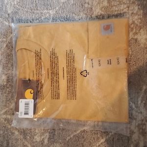 Carhartt pocket T shirt yellow Heather S